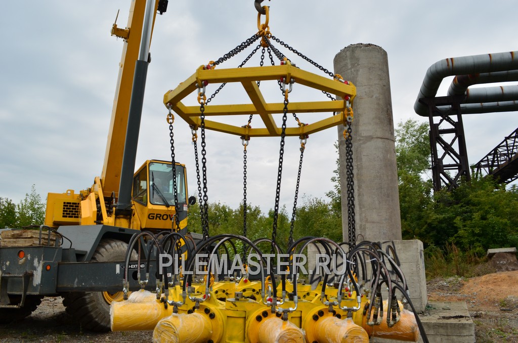 Срубка свай d1500мм «PILEMASTER»