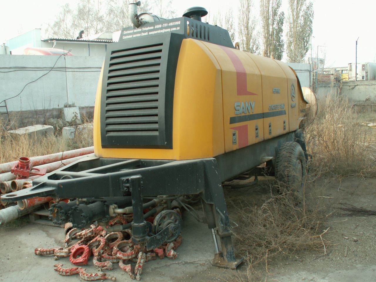 Бетононасос SANY НВТ 60 С1816D 