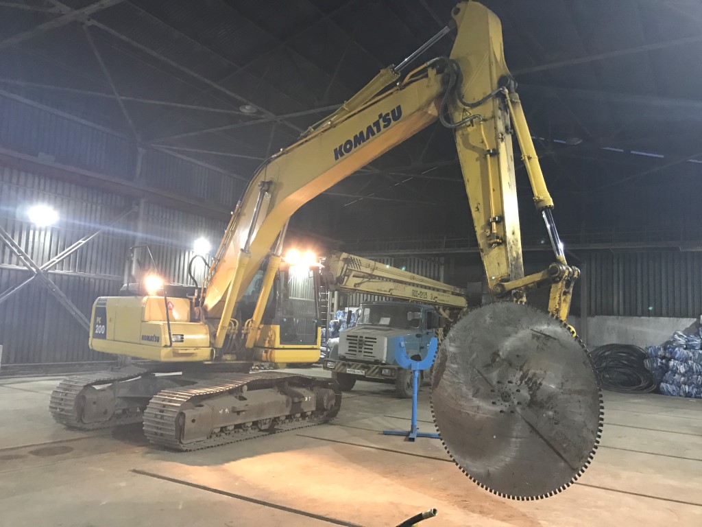 PILEMASTER RS15 стенорезная машина