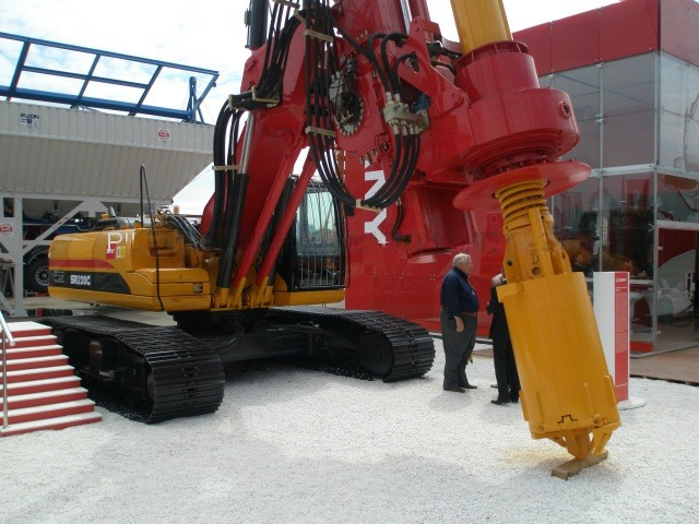 Sany SR220 буровая установка
