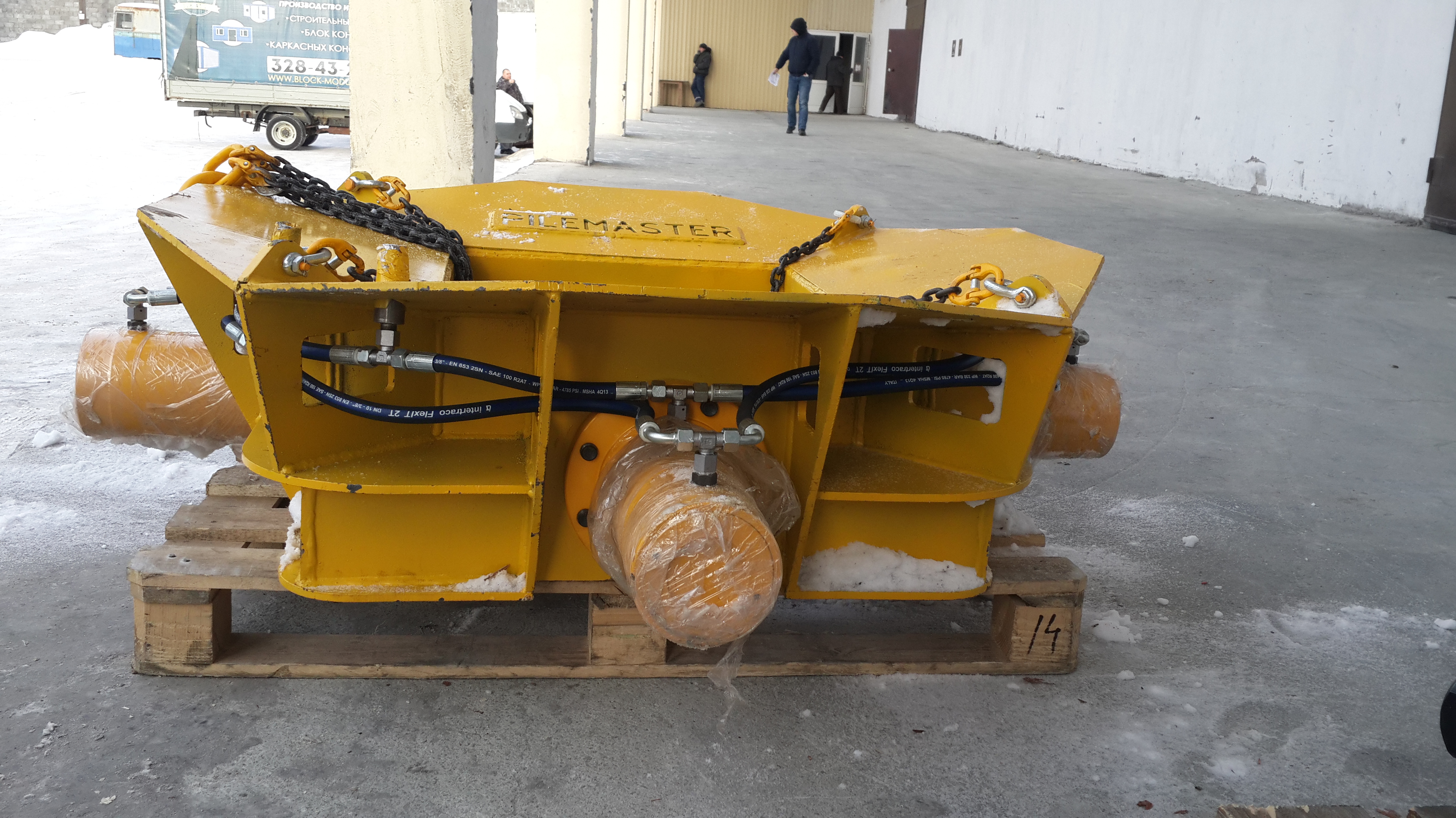 PILEMASTER TYPE II оборудование для сбрубки свай
