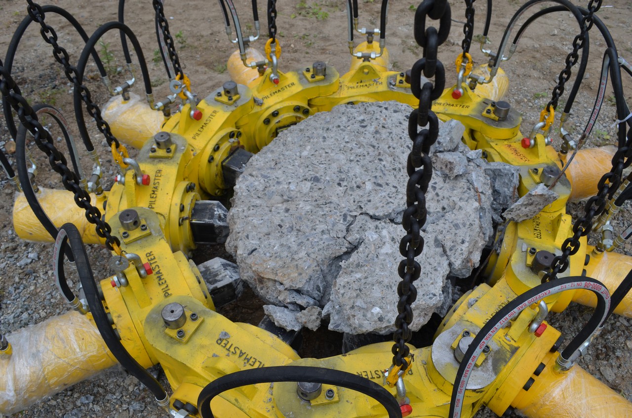 Срубка свай d1500мм «PILEMASTER»