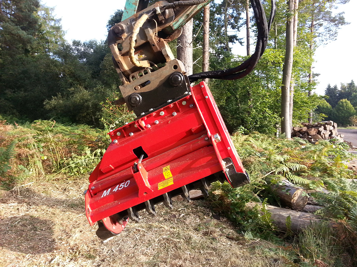 Мульчер AHWI M450E